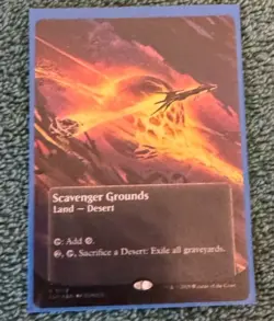 x1 Scavenger Grounds (0172) - Galaxy Foil - Borderless R MTG Edge of Eternities: - Image 2