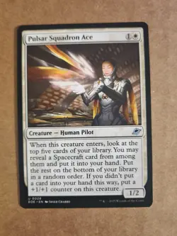 Pulsar Squadron Ace 0028 Edge of Eternities MTG Magic Combine Ship 1-10 For 4.88 - Image 1