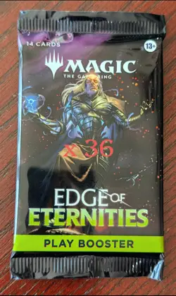 MTG - Edge of Eternities Play Booster 36 Packs Box Equivalent Sealed Eternity  - Image 1
