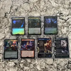 MTG Final Fantasy Extended Art Lot of 7 Unplayed! - Image 2