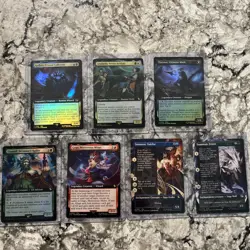 MTG Final Fantasy Extended Art Lot of 7 Unplayed! - Image 3
