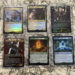 MTG Final Fantasy Lightning Army of One, Cid, Zenos, Noctis & 2 Artifact Lot - Image 3