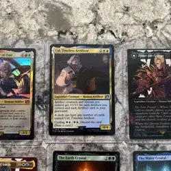 MTG Final Fantasy Lightning Army of One, Cid, Zenos, Noctis & 2 Artifact Lot - Image 5