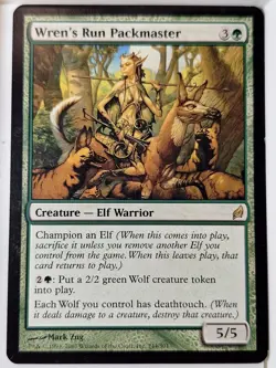 Wren's Run Packmaster - Lorwyn - Magic the Gathering MTG Nice! - Image 1