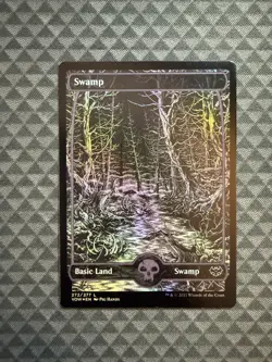 MTG Swamp #272/277 Foil Basic Land Innistrad: Crimson Vow (VOW) - Image 1