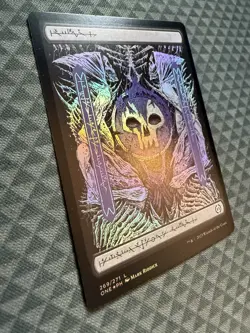 MTG Swamp #269/271 Foil Full Art Basic Land Phyrexia: All Will Be One (ONE) - Image 2