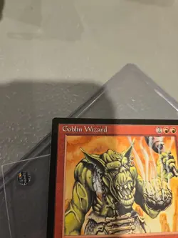 Magic the Gathering Goblin Wizard Card, the Dark Series - Image 4