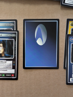2001 Decipher Star Trek CCG Holodeck Adventures Complete 141 Card Set 1-131 + UR - Image 3