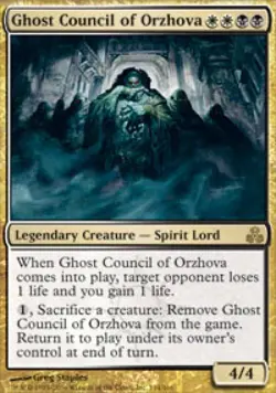 MTG English Ghost Council of Orzhova NM Foil Guildpact - Image 1