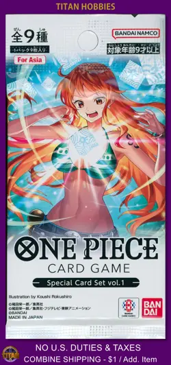One Piece Card Game Special Set VOL. 1 SEALED PACK JUMP PROMO FOR ASIA ONLY - Image 2