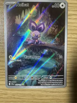 Pokemon TCG Noibat Journey Together Illustration Card 169/159 Near Mint - Image 1