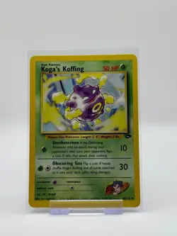 Koga's Koffing Gym Challenge 48/132 NM Pokemon Card Vintage WOTC Uncommon - Image 1