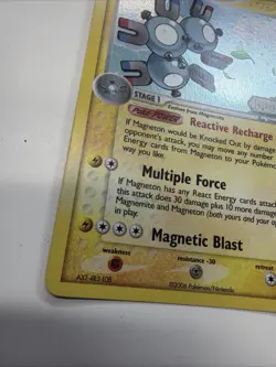 Pokemon Card - Magneton Legend Maker 22/92 Rare Reverse Holo Stamped NM - Image 3