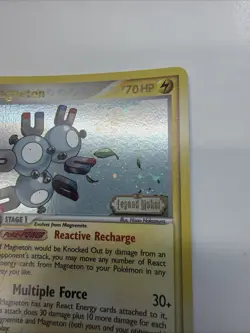 Pokemon Card - Magneton Legend Maker 22/92 Rare Reverse Holo Stamped NM - Image 5