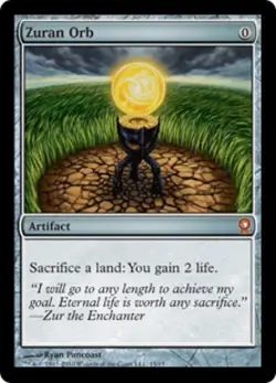 MTG English Zuran Orb NM Foil From the Vault: Relics - Image 1