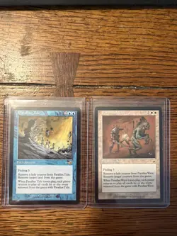 Mtg Parallax Tide And Parallax Wave Nemesis Magic The Gathering - Image 1
