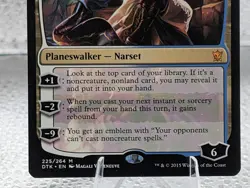 Dragons of Tarkir - Narset Transcendent MYTHIC 225/264 - Image 3