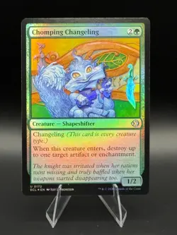 MTG Chomping Changeling Lorwyn Eclipsed 172 NM Foil - Image 1