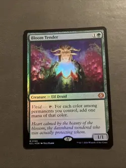 Magic the Gathering Bloom Tender Foil - Image 1