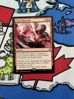 Chain Reaction x1 Mtg Commander Lagends: Battle for Baldur’s Gate - Image 1