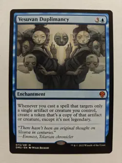 MTG SkeenAB Vesuvan Duplimancy from Dominaria United - Image 1