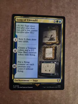 Song of Earendil Rare Lord of the Rings LTC MTG Combine Ship 1-10 For 4.88 - Image 1