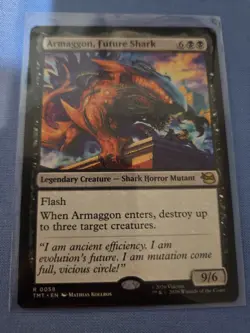 MtG TCG: TMT, Armaggon, Future Shark #0058 Rare - Image 1
