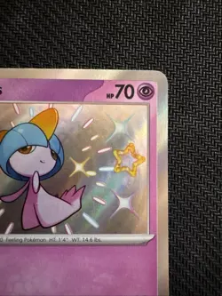 Ralts 153/091 2024 Pokemon SV Paldean Fates PAF EN Shiny Holo Rare Nm - Image 3