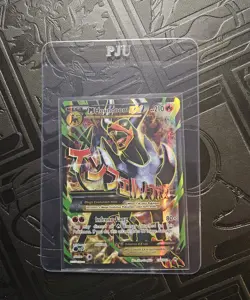2015 M Houndoom EX (Full Art) 154/162 Breakthrough Holo LP Pokemon TCG - Image 3