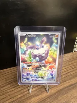 Pokemon Carbink 242/217 SV6 Illustration Rare Holo Full Art Basic HP 90 - Image 1