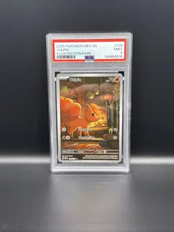 Vulpix Mega Evolution 138/132 Illustration Rare Pokemon TCG PSA 9 - Image 1