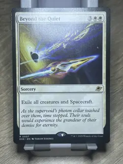 x1 Beyond the Quiet EOE Edge of Eternities MTG 7 M/NM 1x Regular - Image 1