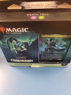 MTG Magic the Gathering Duskmourn: House of Horror Death Toll Commander Deck - Image 3