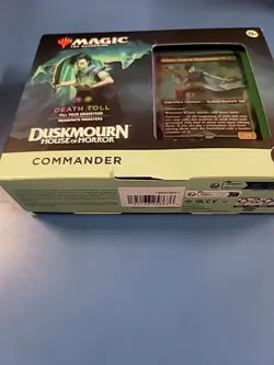 MTG Magic the Gathering Duskmourn: House of Horror Death Toll Commander Deck - Image 4
