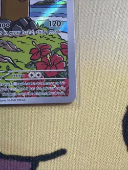 2024 Pokemon Surging Sparks Alolan Dugtrio 208/191 Illustration Rare - Image 4