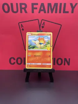 CYNDAQUIL 10/25 Regular 25TH ANNIVERSARY MCDONALD'S PROMO 2021 POKEMON TCG NM - Image 1