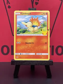 CYNDAQUIL 10/25 Regular 25TH ANNIVERSARY MCDONALD'S PROMO 2021 POKEMON TCG NM - Image 2