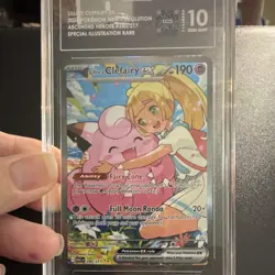Lillie's Clefairy ex Sv09 Journey Together SIR Holo #280/217 TAG 10 2026 - Image 1