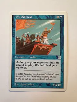 Wu Admiral - MTG Portal Three Kingdoms - NM - Image 1