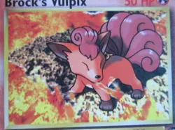 Brock's Vulpix - 37/132 - Uncommon WOTC TCG—Gym Challenge Pokemon Card - Image 2