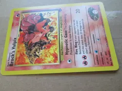Brock's Vulpix - 37/132 - Uncommon WOTC TCG—Gym Challenge Pokemon Card - Image 3