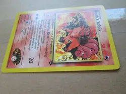 Brock's Vulpix - 37/132 - Uncommon WOTC TCG—Gym Challenge Pokemon Card - Image 4