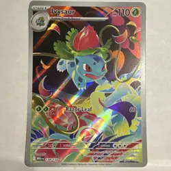 The Pokemon Company Ivysaur 134/132 Me01: Mega Evolution Illustration Rare Holo… - Image 1