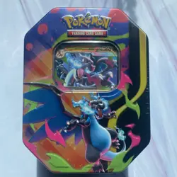 Pokemon TCG Mega Charizard X ex Tin – NEW & SEALED - Unopened mint - Image 1