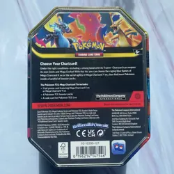 Pokemon TCG Mega Charizard X ex Tin – NEW & SEALED - Unopened mint - Image 2