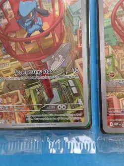 Pokemon Mega Evolution Base Riolu MEG 010 Black Star ETB Promo X3 - Image 5