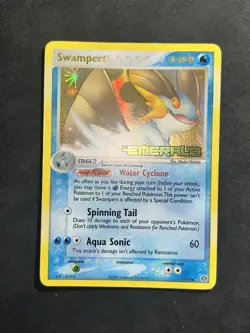 Pokemon EX EMERALD - #11/106 Swampert - Reverse Holo - Image 1