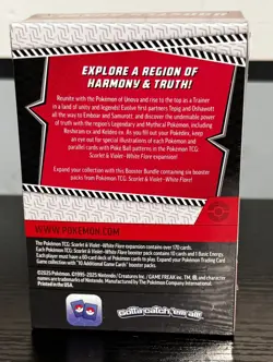 Pokemon TCG Scarlet & Violet White Flare Booster Bundle Box Sealed 6 Packs - Image 2