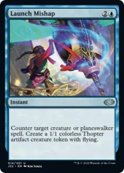 Launch Mishap - Light Play MTG Jumpstart 2022 - Image 1