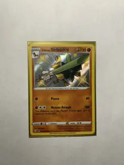 Galarian Sirfetch'd SV064/SV122 Shining Fates Shiny Vault Holo Rare Pokemon NM - Image 1